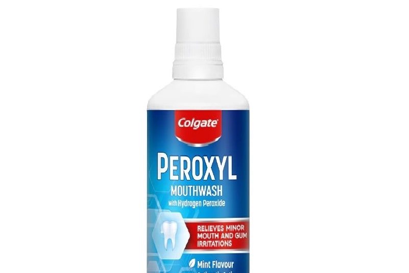 دهانشویه_ی Colgate مدل Peroxyl Medicated-min
